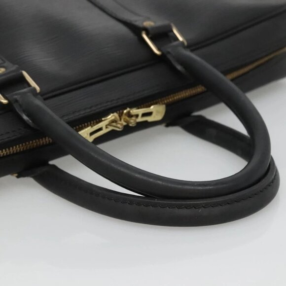 LOUIS VUITTON Epi Porte Documents Voyage Business Bag Black M54472 Auth ep9874 - Picture 8 of 16